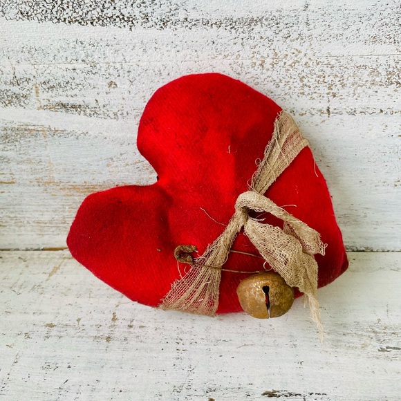 *Heart Ornament Primitive Decor - Picture 8 of 12